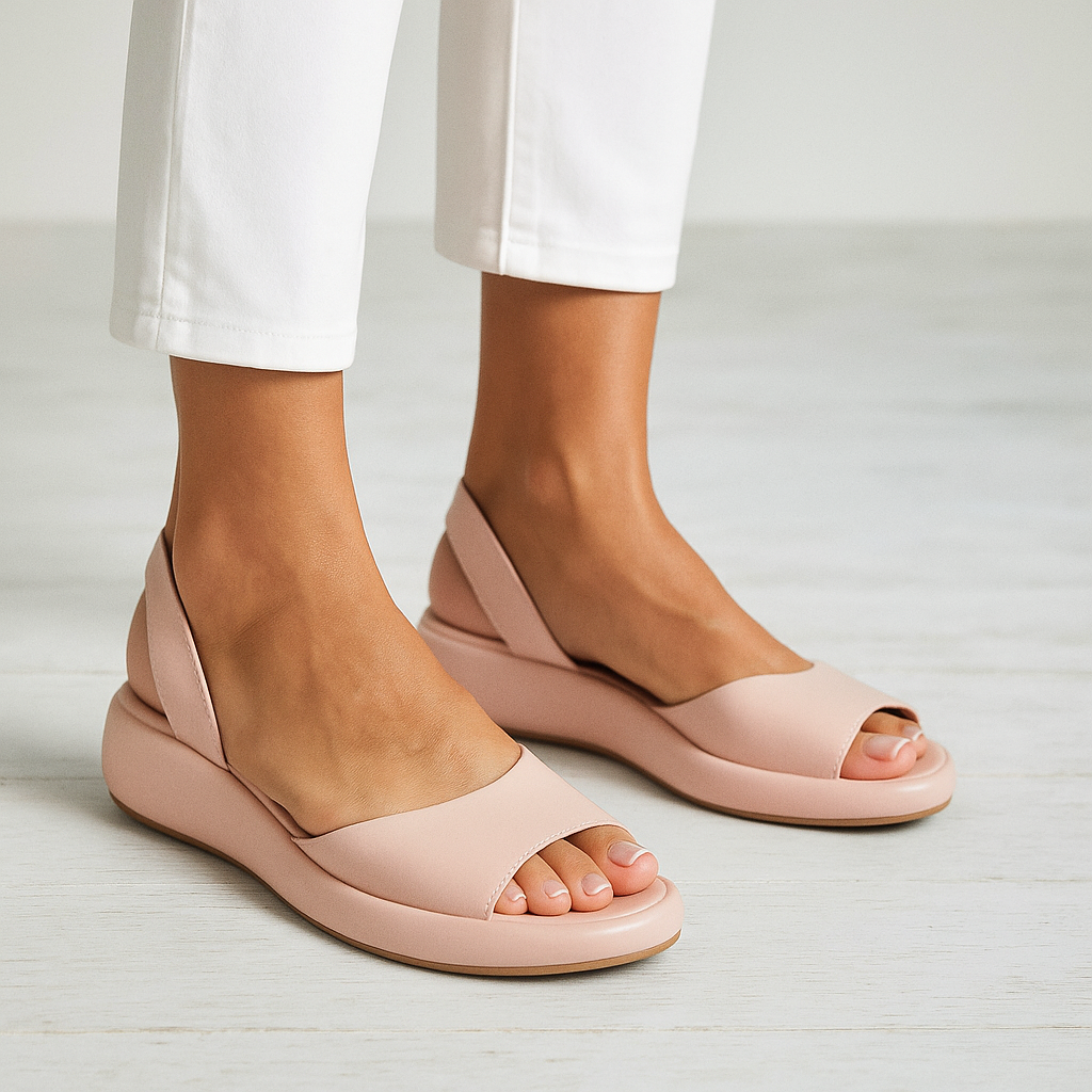 Galatea | Sandali minimalisti con punta aperta