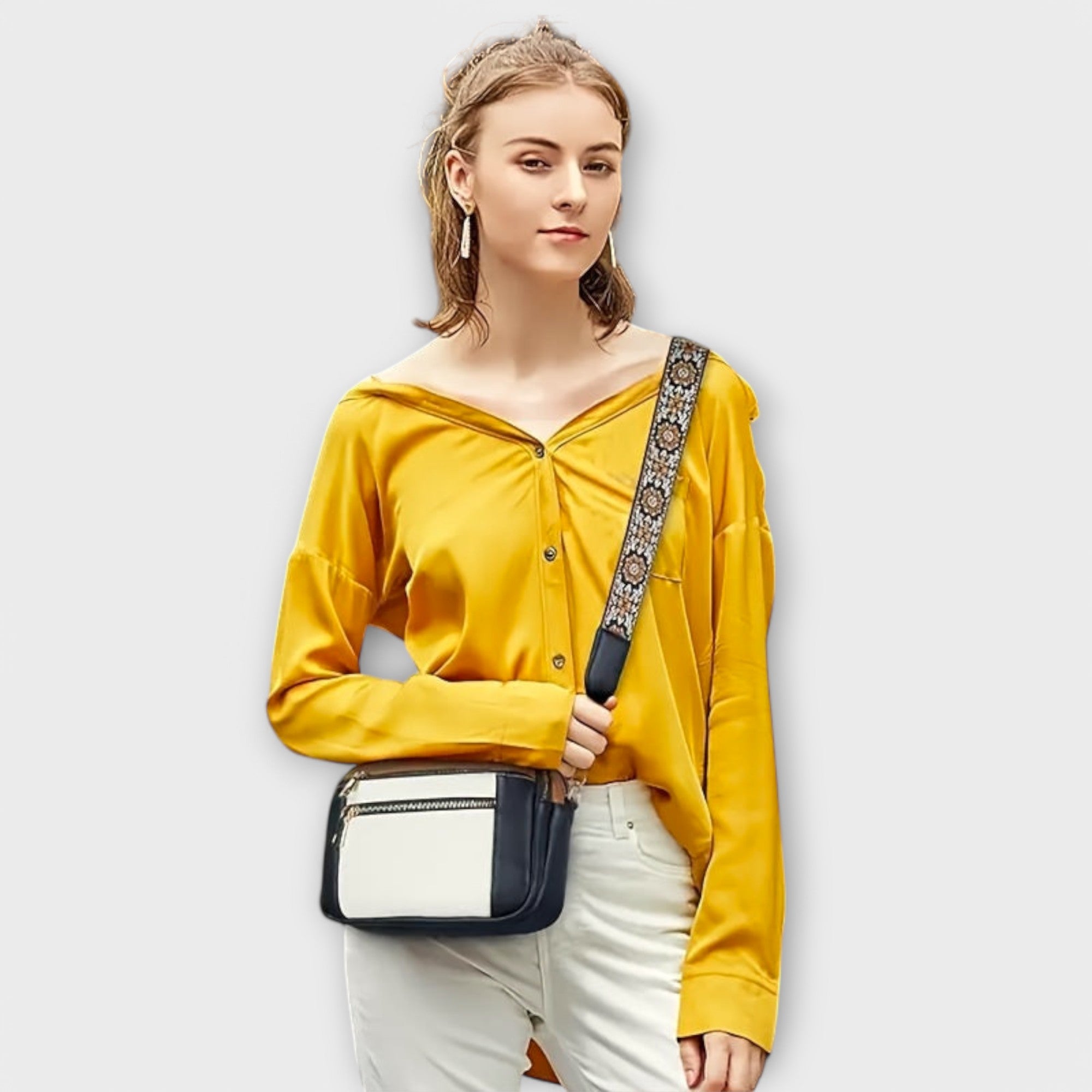 Elain - Borsa a tracolla vegan in pelle