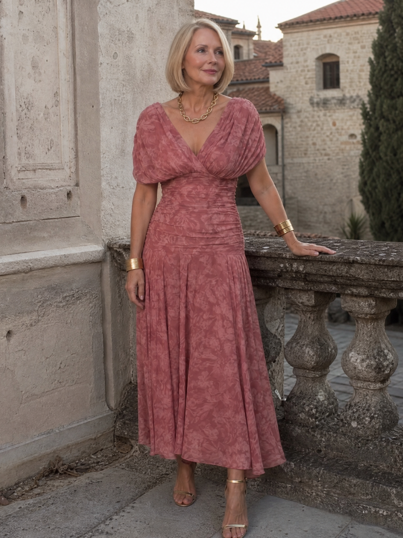 Calen | Vestito Midi Off Shoulder