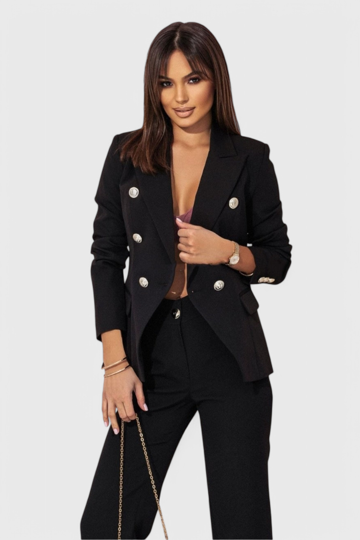 Rosalin Elegante Set con Blazer e Pantaloni