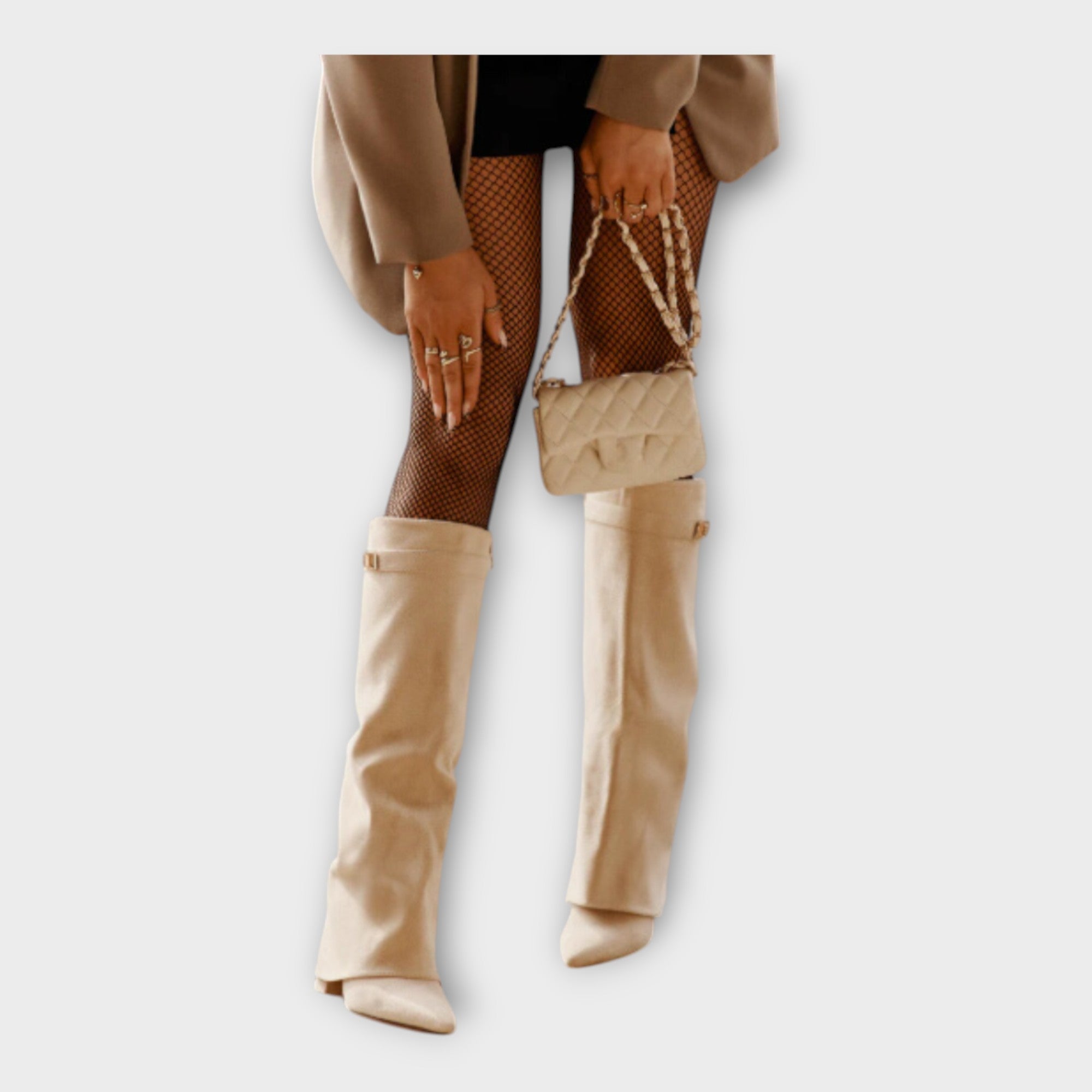 Stivali Alti con Design Elegante
