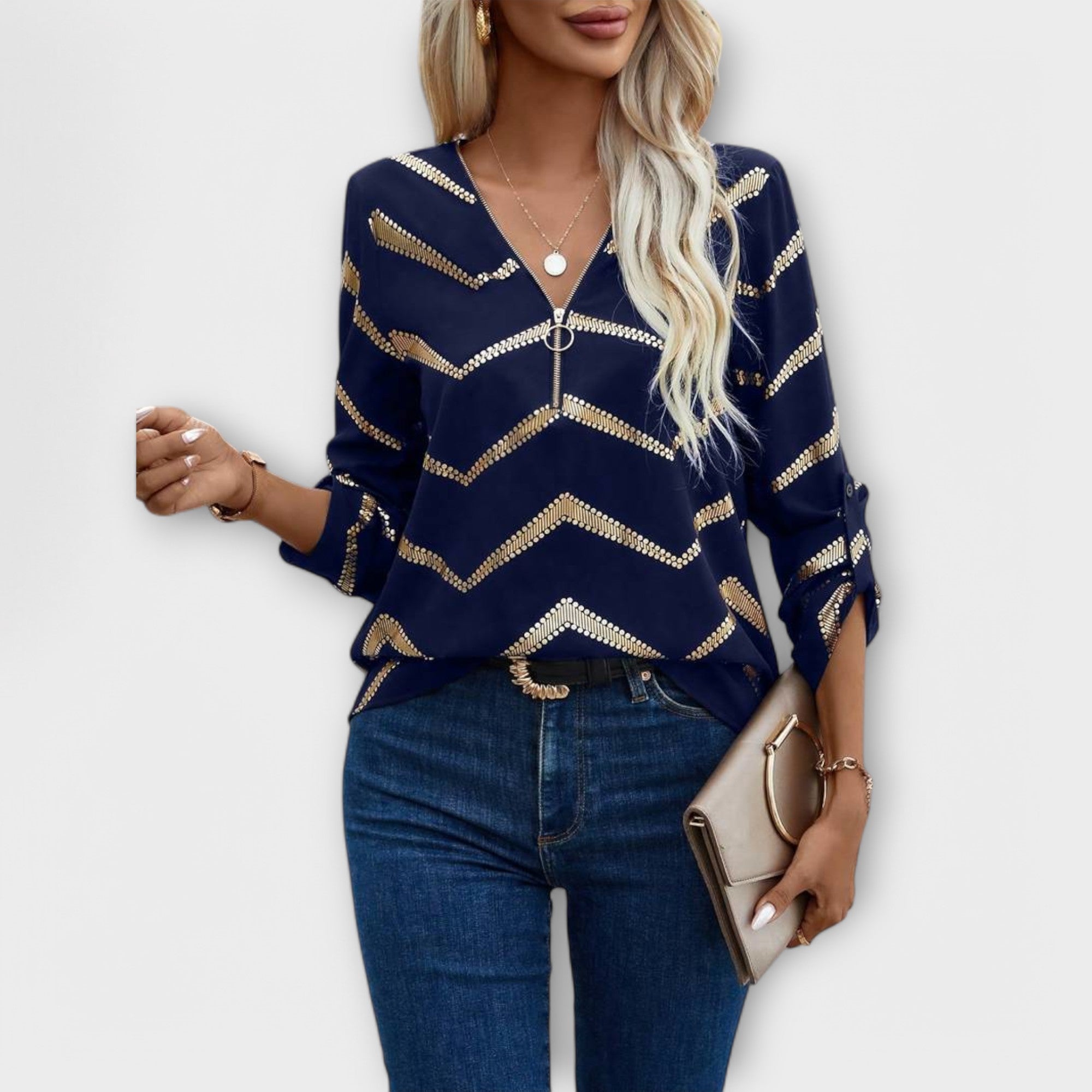Emma - Blusa classica con design elegante