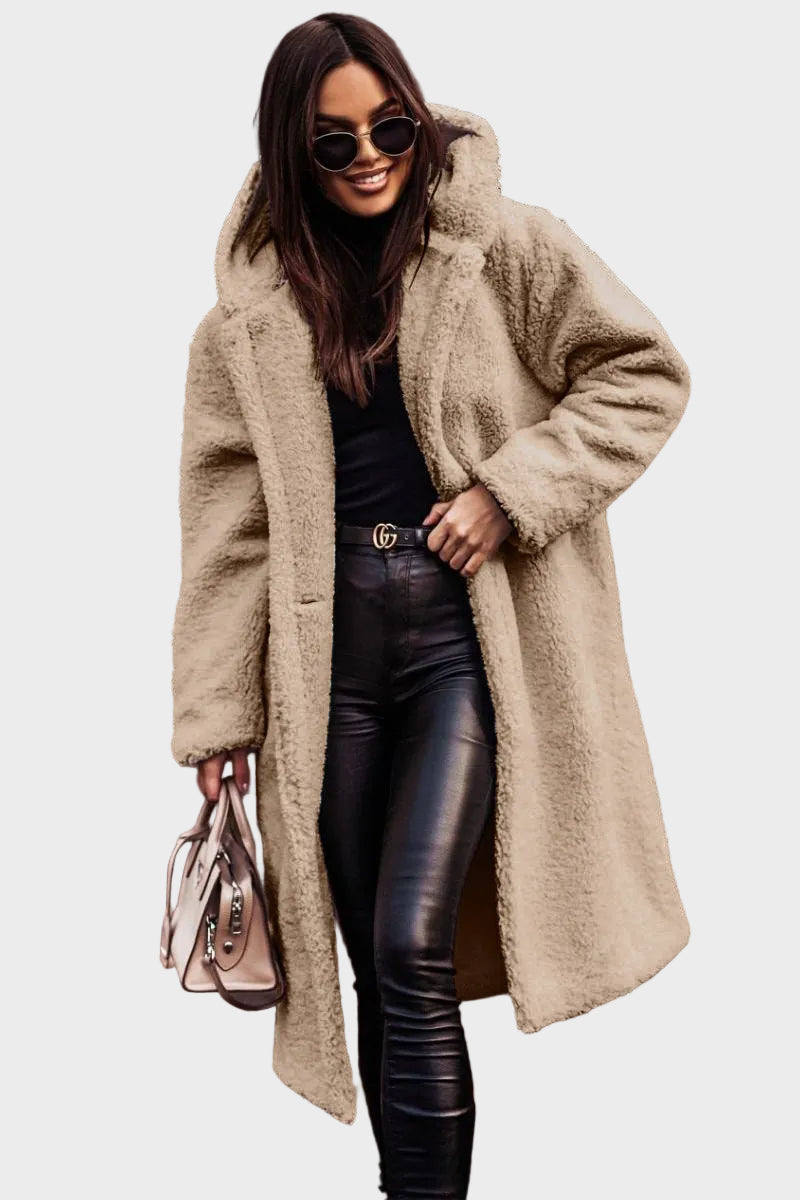Rina | Giacca in Piuma Fleece Calda (Cozy Fleece Down Jacket)