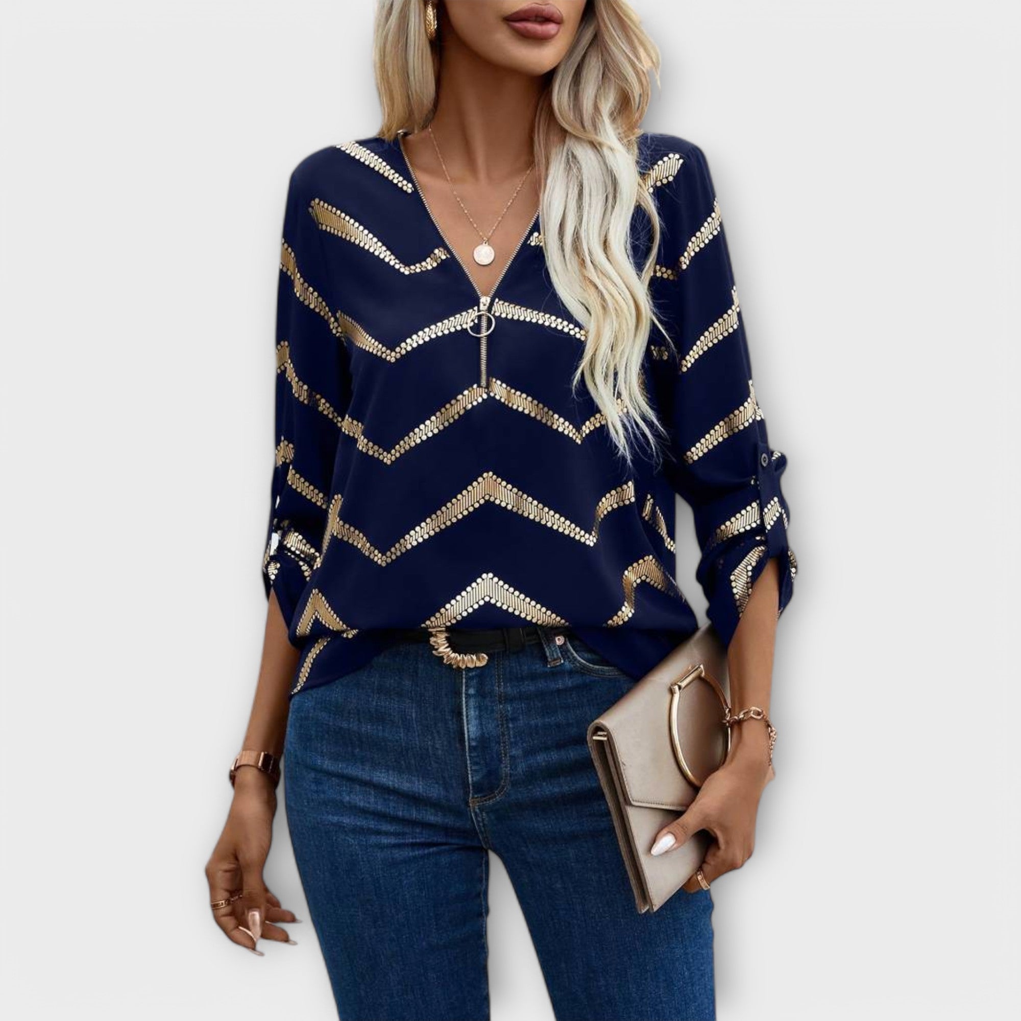 Emma - Blusa classica con design elegante