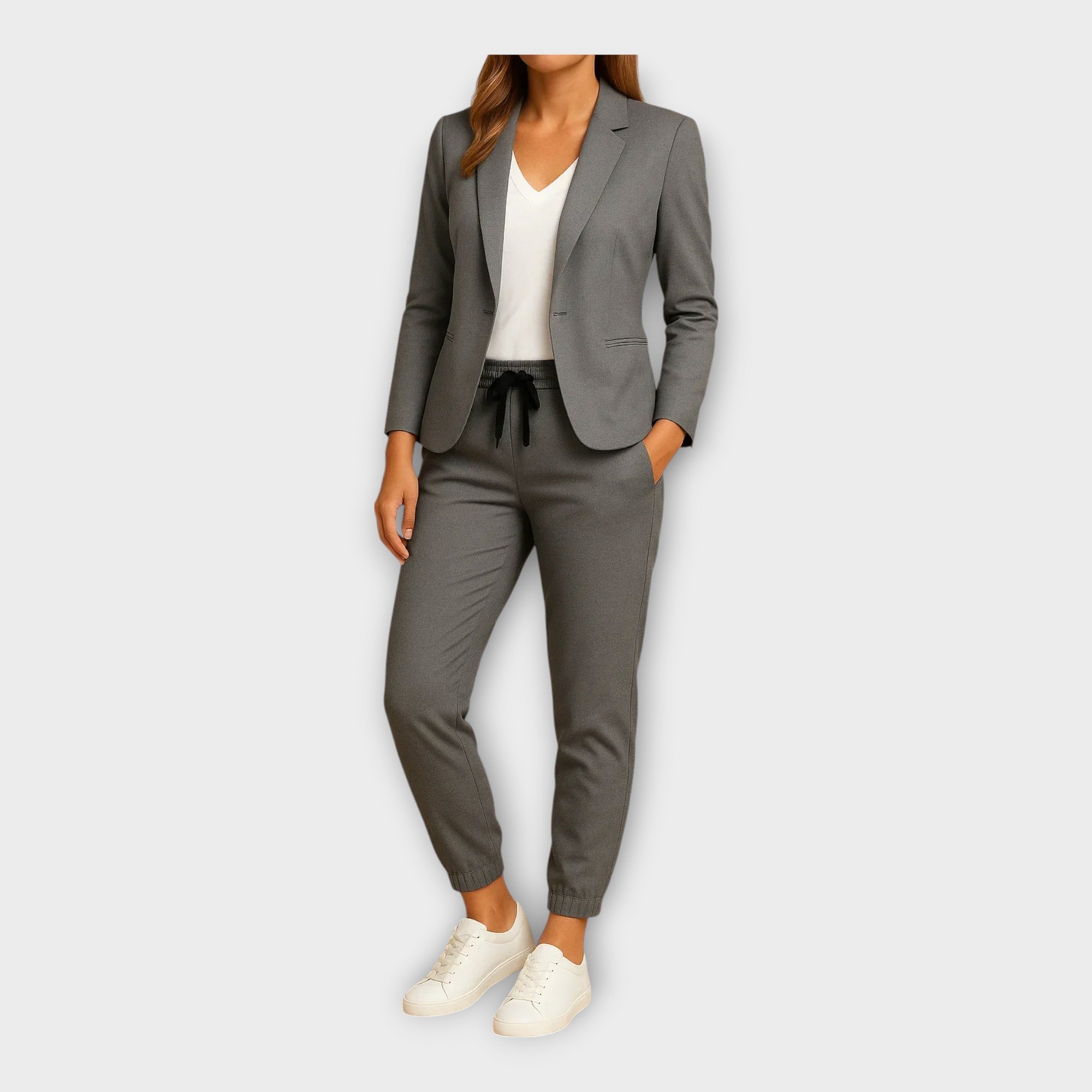 Completo Donna con Giacca e Pantaloni Jogger