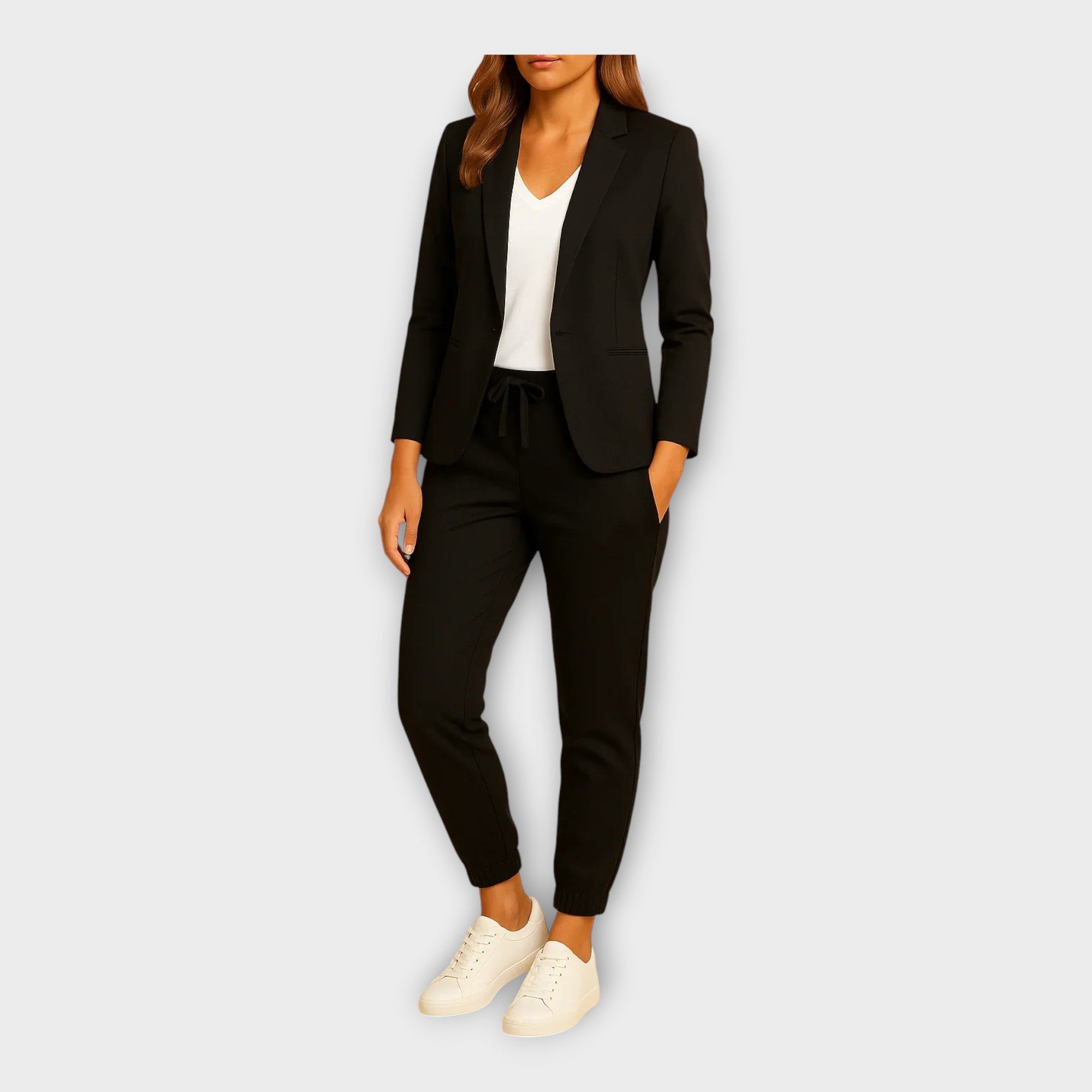 Completo Donna con Giacca e Pantaloni Jogger