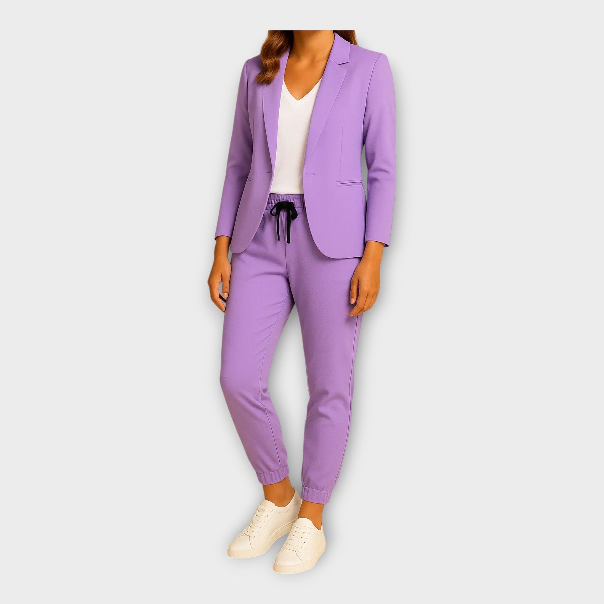 Completo Donna con Giacca e Pantaloni Jogger