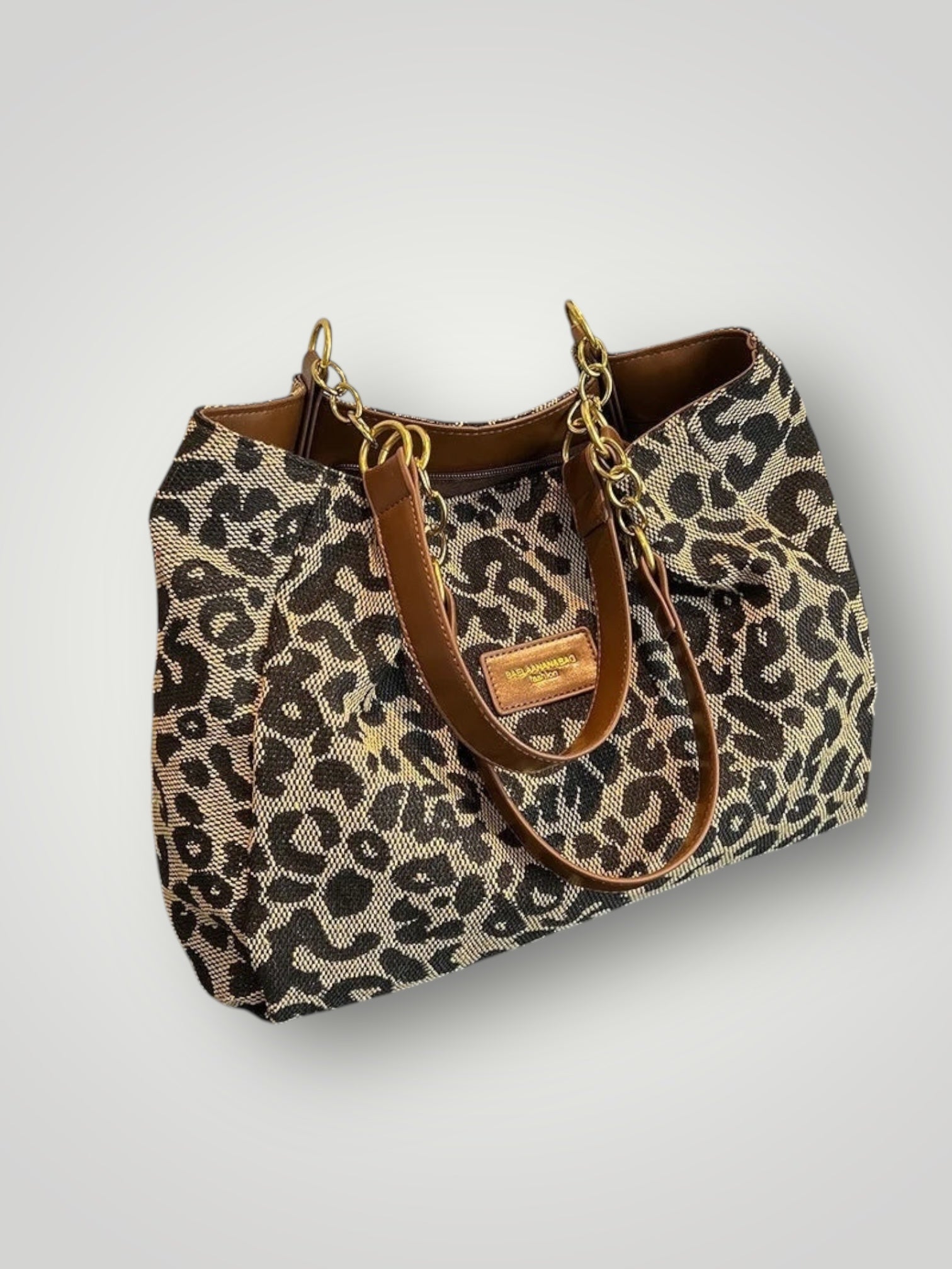 Leonara | Borsa a Tracolla con Stampa Leopardo