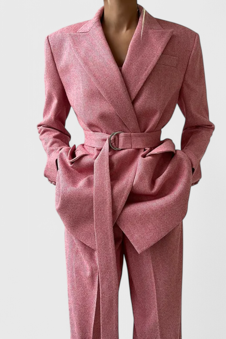 Evena Completo con Pantaloni per un'Eleganza Sicura