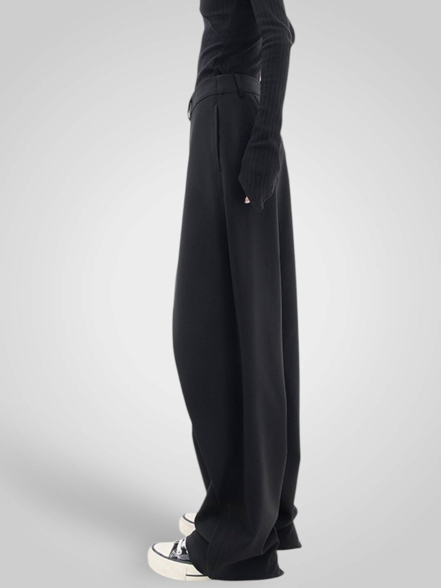 Aimee | Pantaloni Asimmetrici a Strati