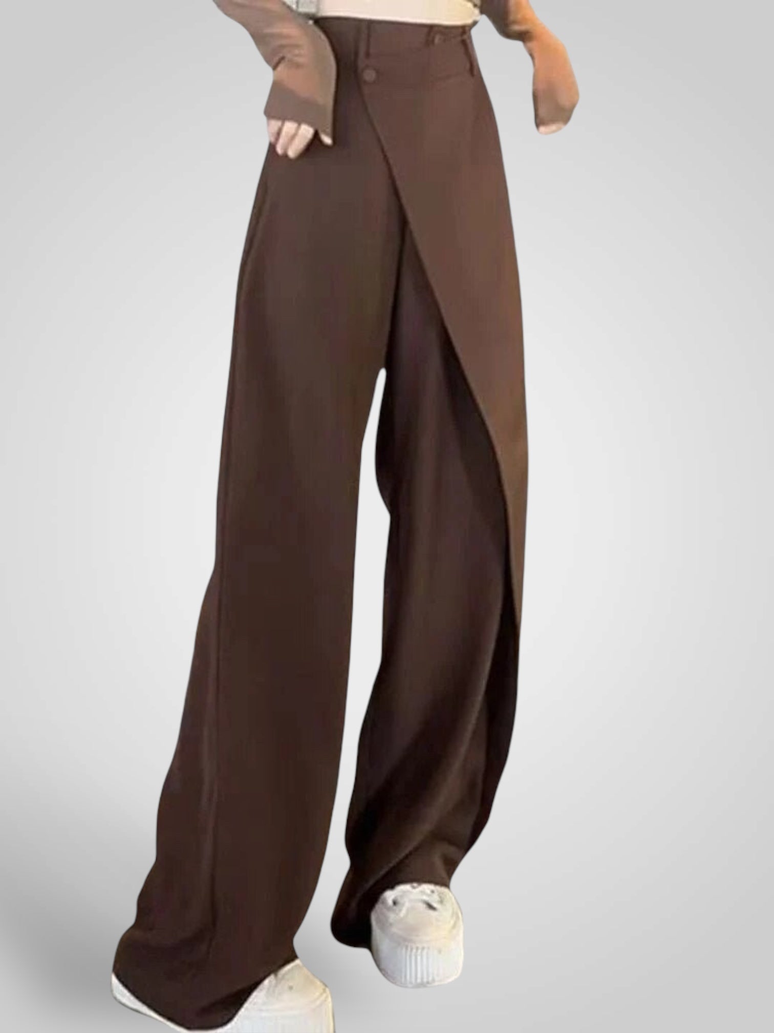 Aimee | Pantaloni Asimmetrici a Strati