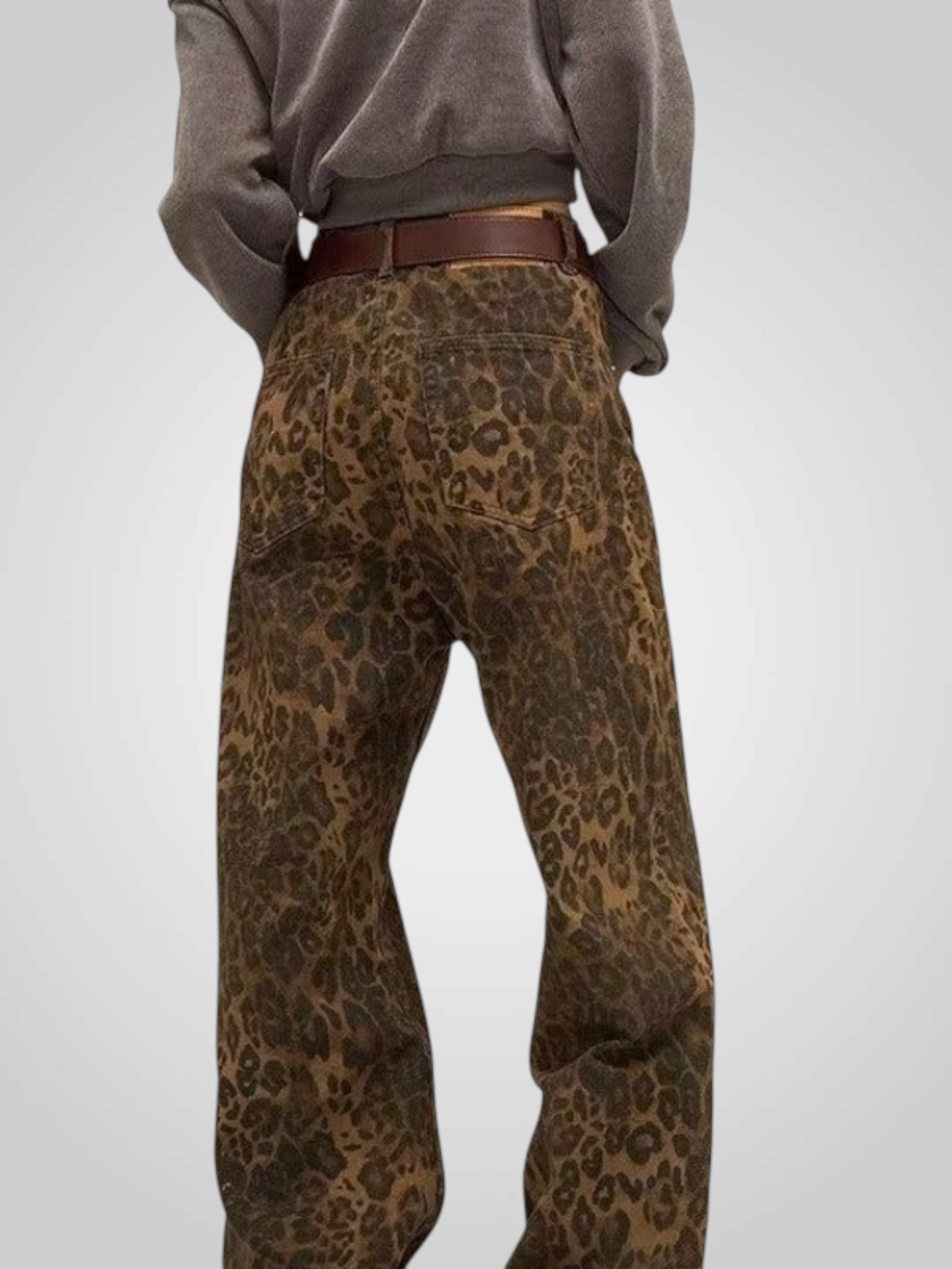 Leone | Pantaloni Donna con Stampa Leopardata