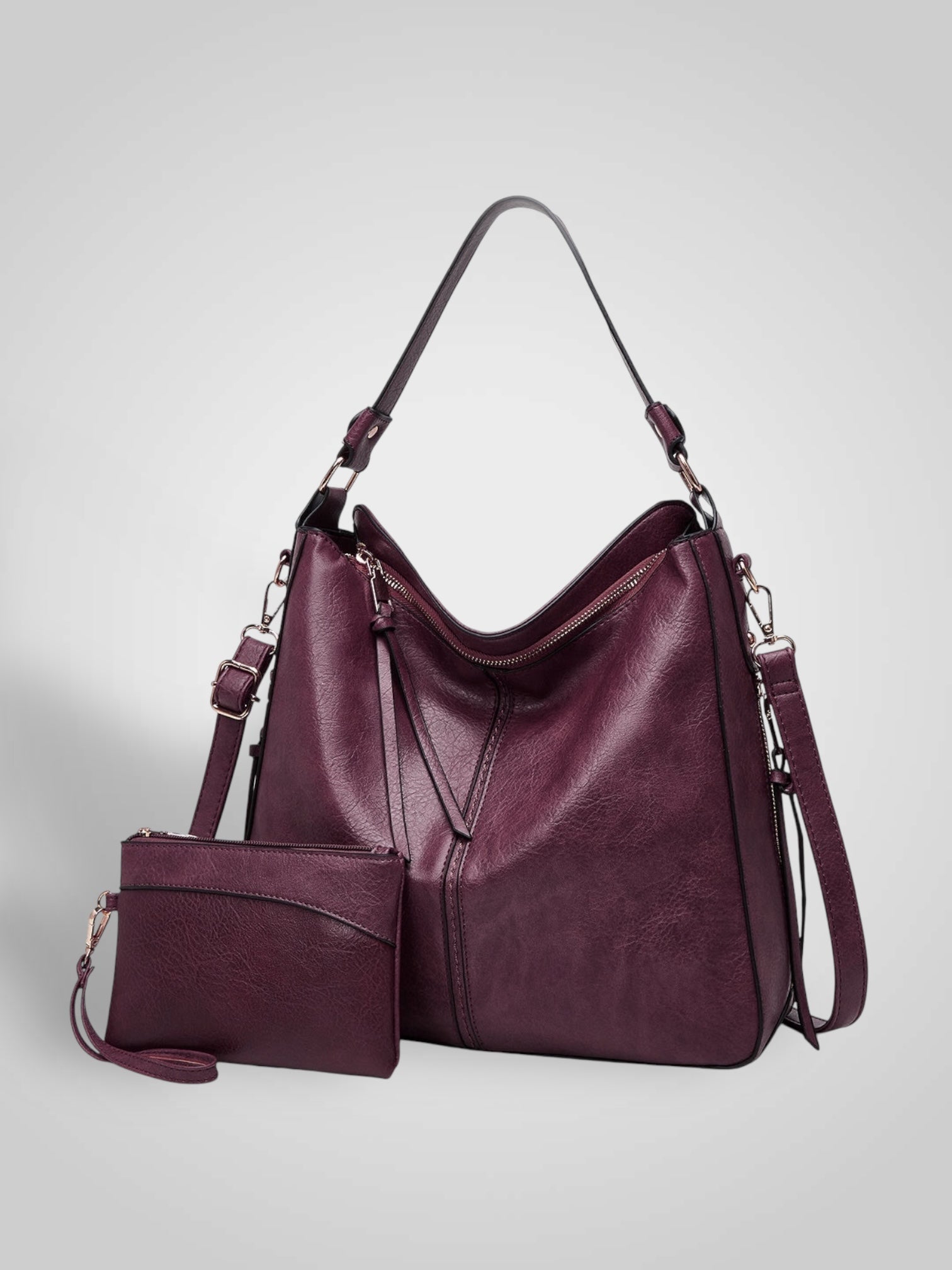 Sofà | Borsa Hobo di Lusso in Pelle Anti-Furto