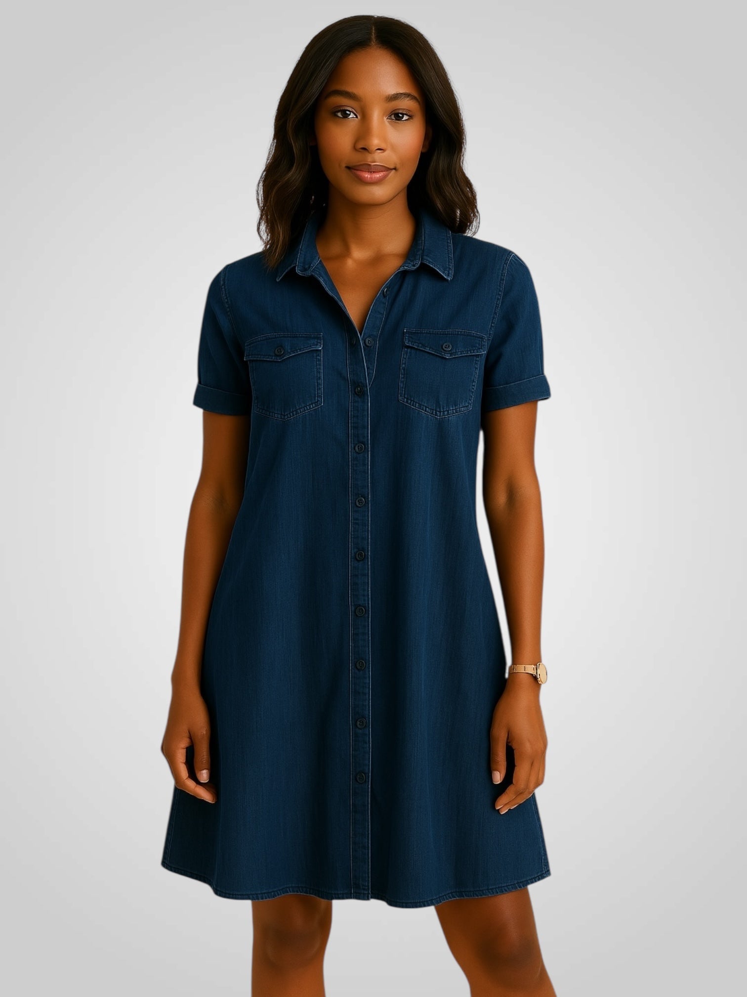Claire | EasyFit Denim Vestito
