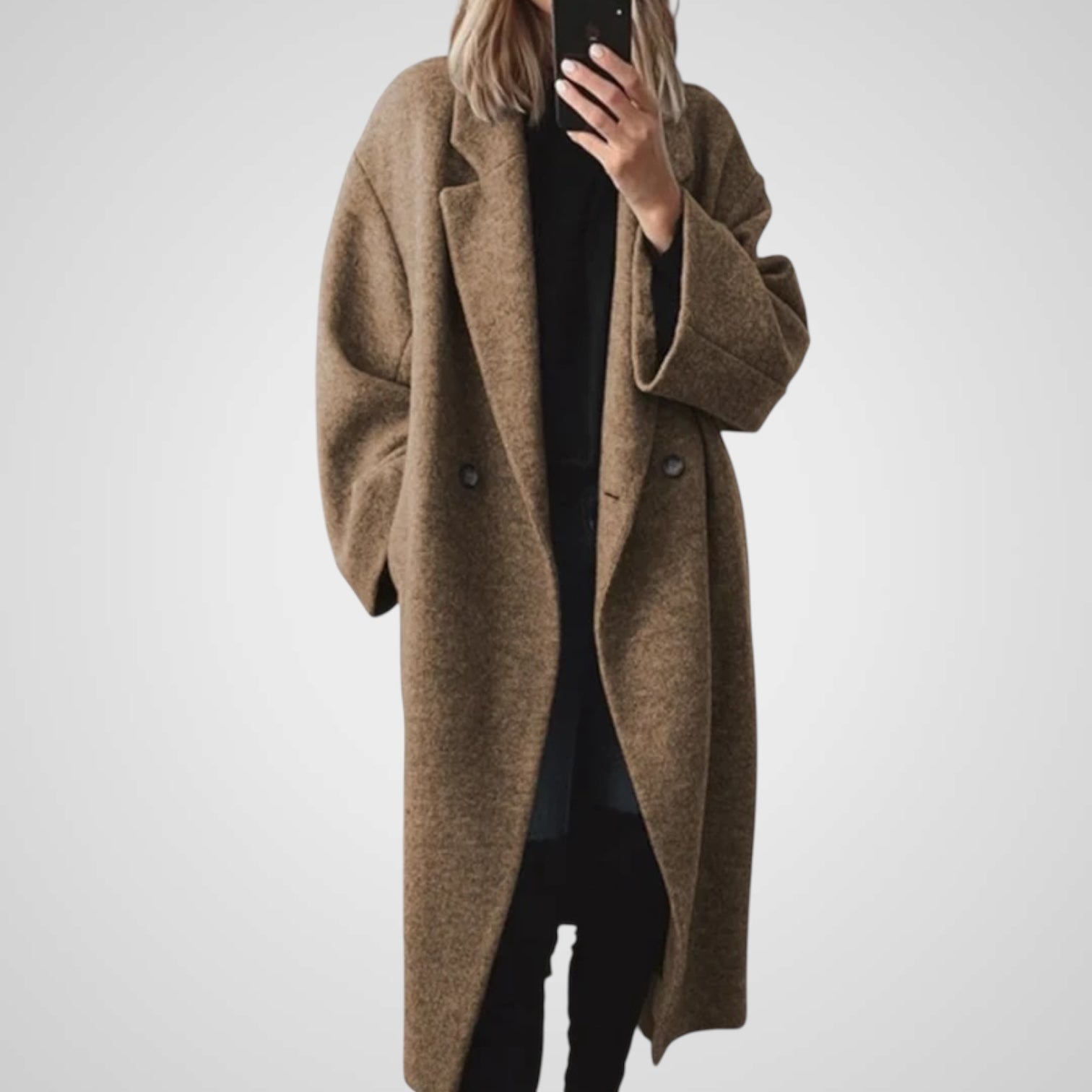 Nomi | Giacca Invernale Lunga Classica da Donna