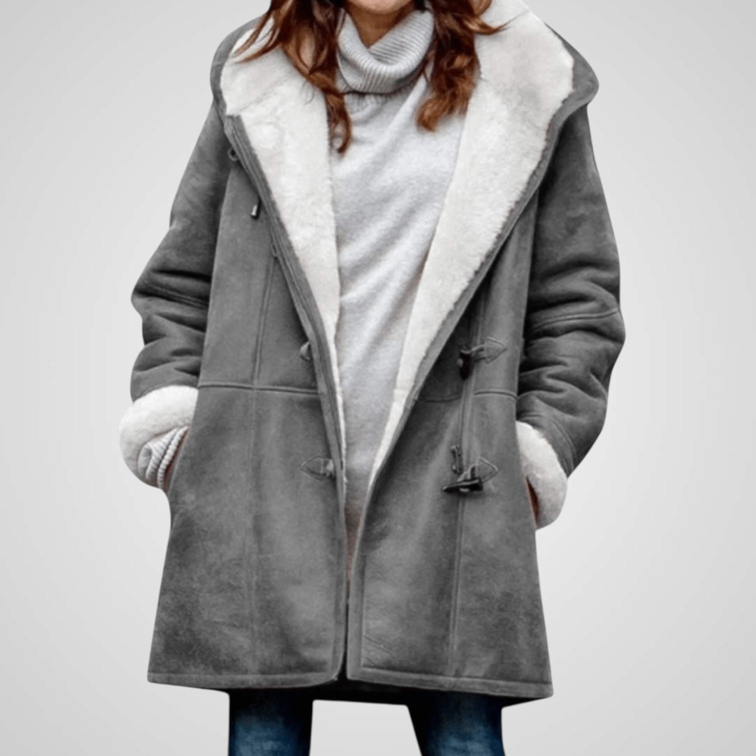Beryl | Cappotto Invernale da Donna con Calda Fodera in Pile