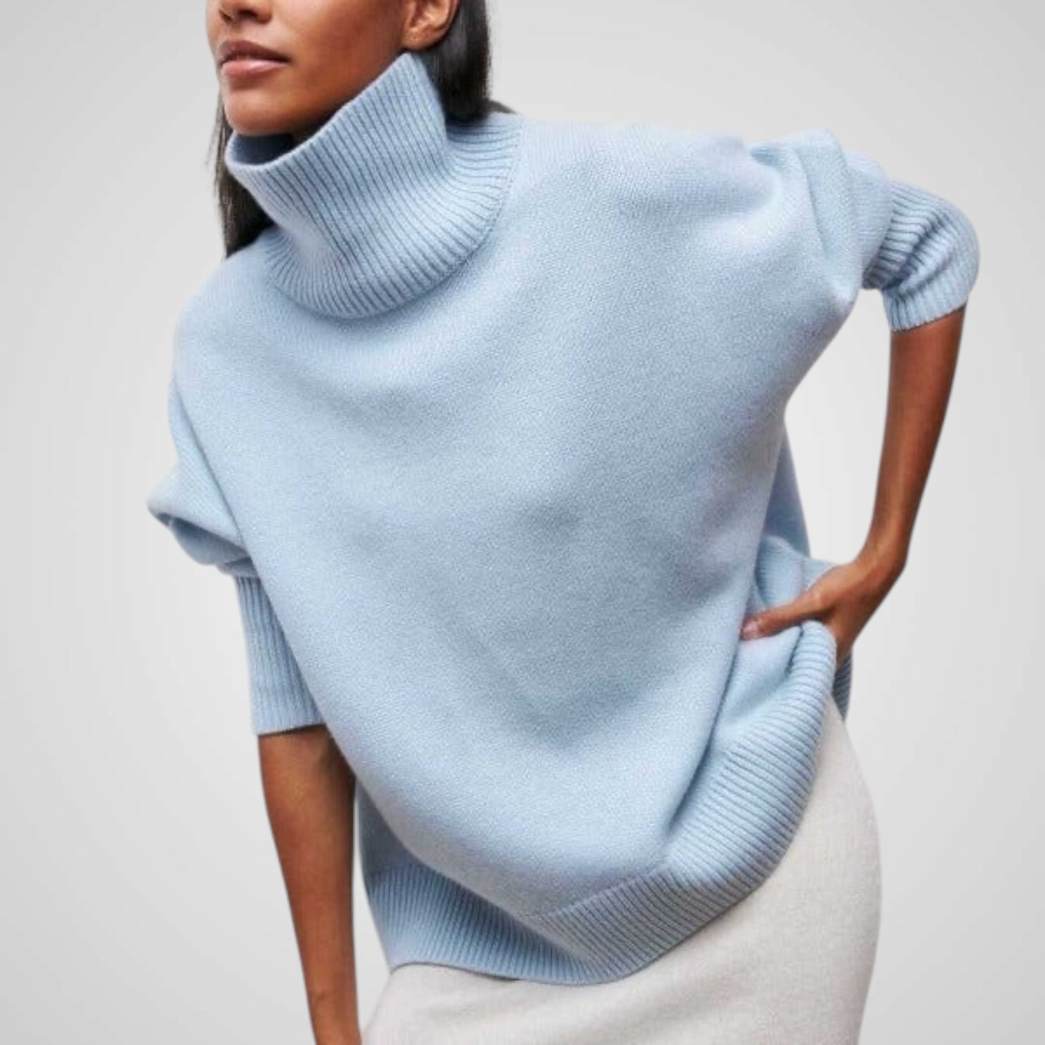 Nora | Maglione a Collo Alto