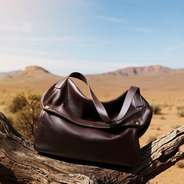 Adriani | Borsa mini malista in vera pelle morbida e retrò per uso quotidiano