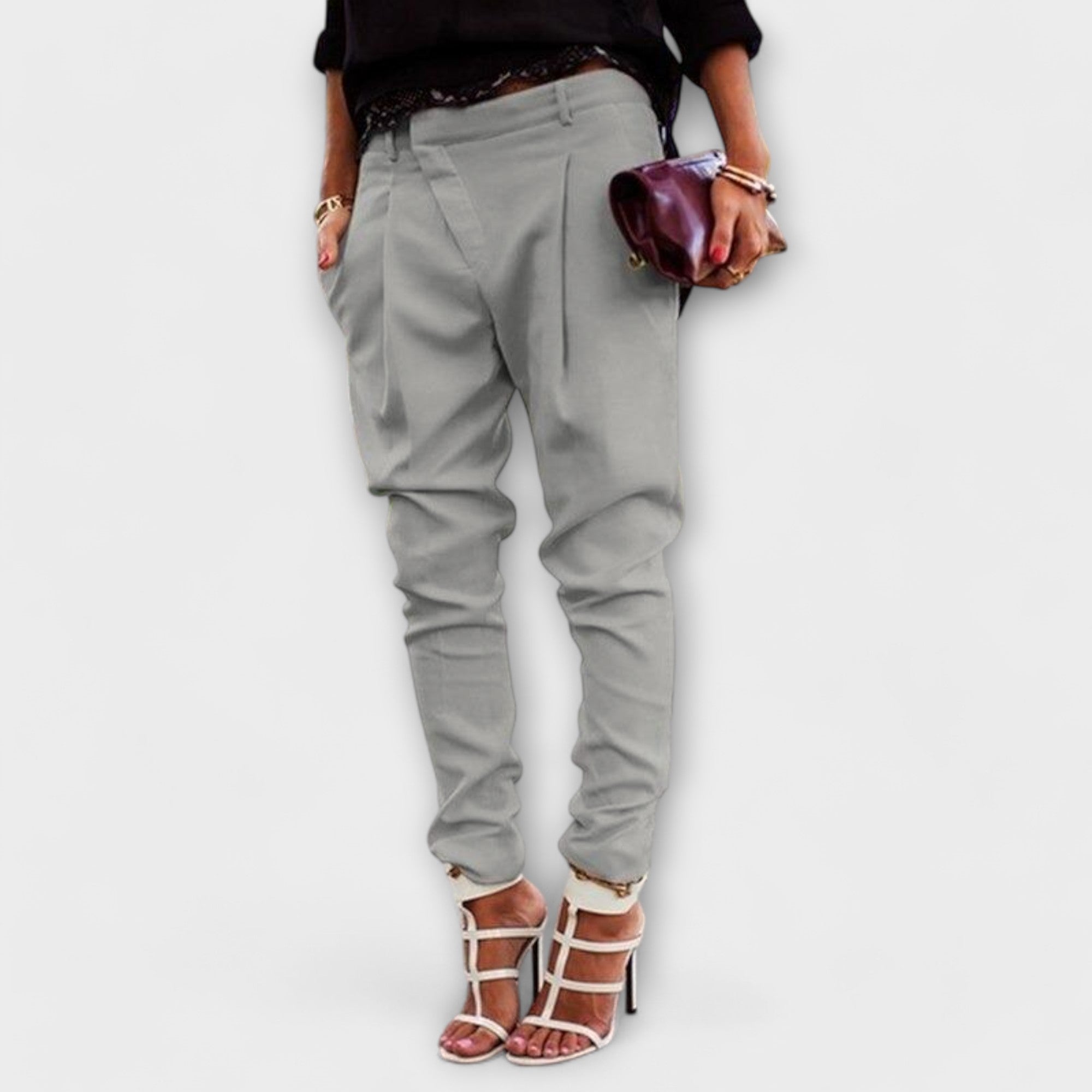Pantaloni a Vita Alta