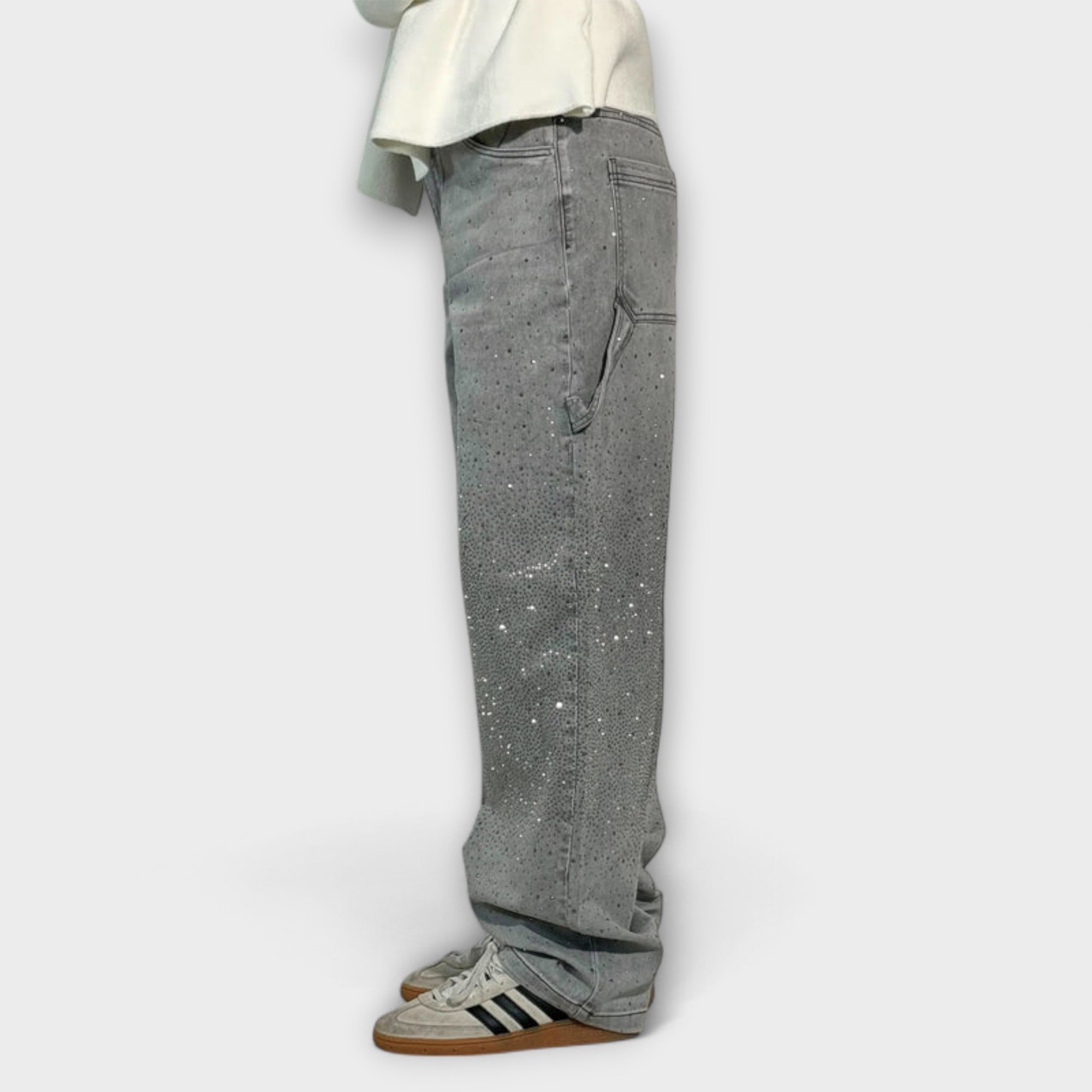 Fable - Jeans Balloon in Sparkling Gin