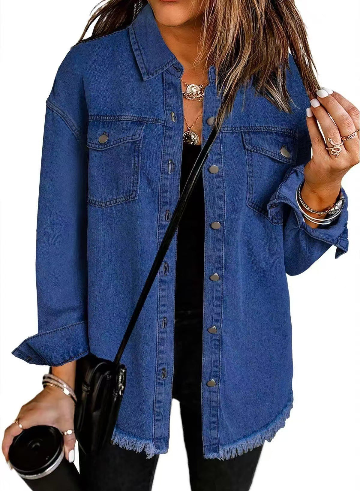 ROXANE™ – Giacca di jeans classica per uso quotidiano