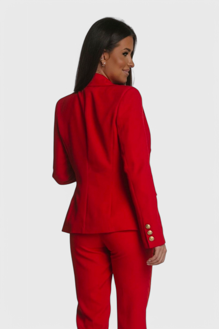 Rosalin Elegante Set con Blazer e Pantaloni