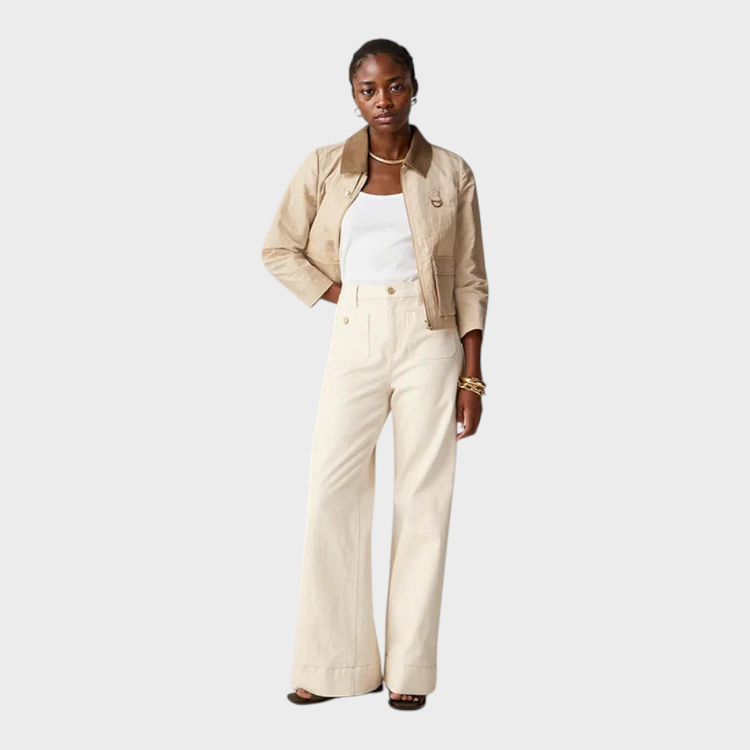 Jhana | Pantaloni Denim Capri