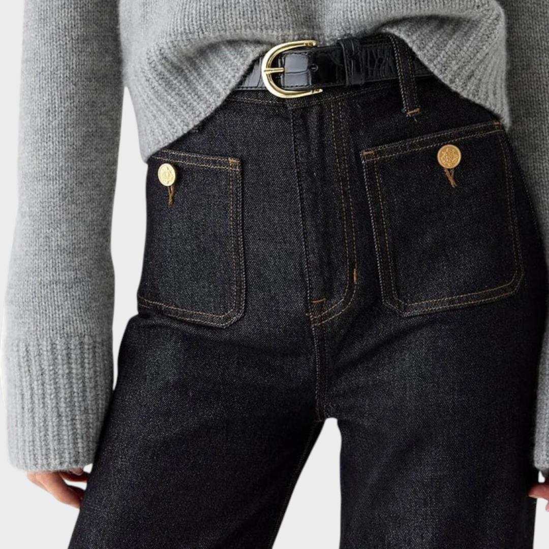 Jhana | Pantaloni Denim Capri