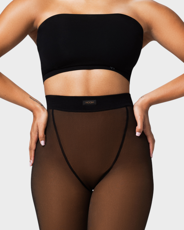 Loulita | TOAST SHEER ILLUSION - Collant con rivestimento in pile