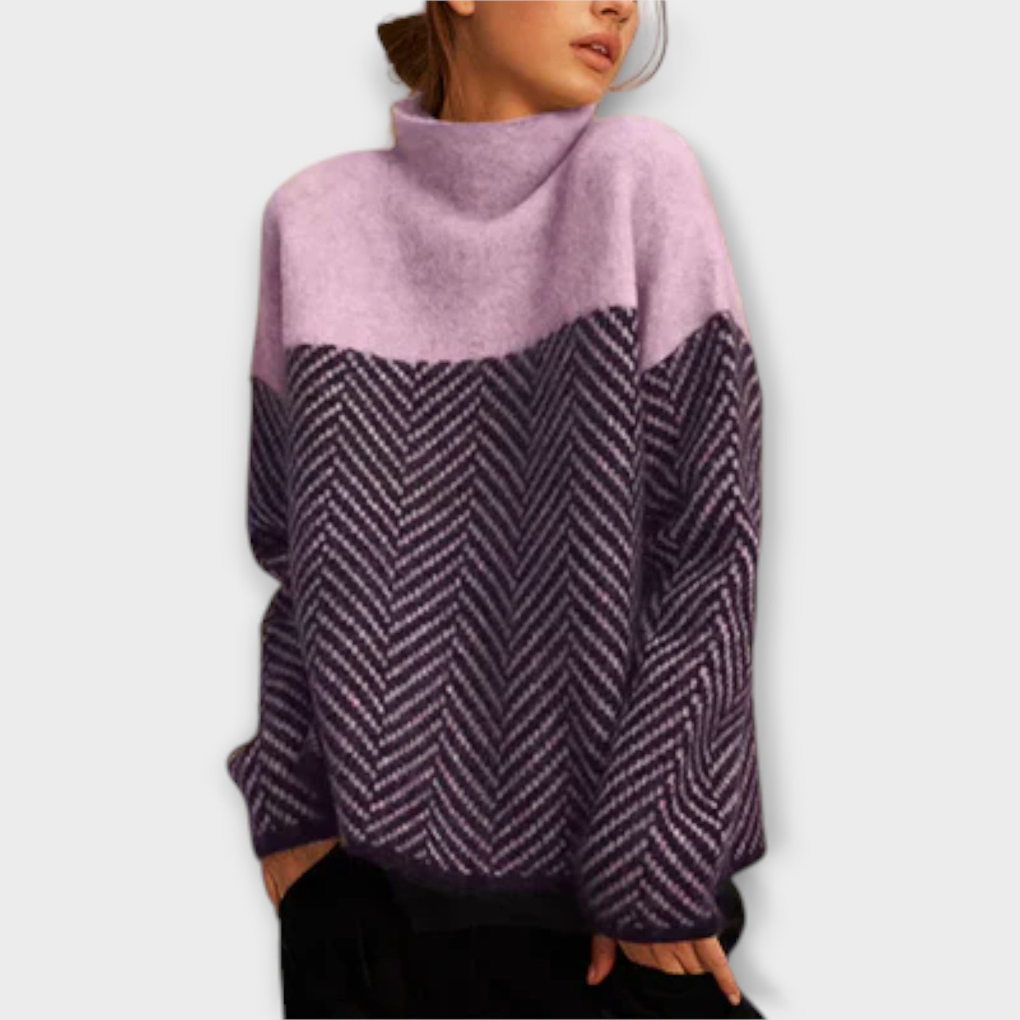 Maeve - Maglione Morbido con Collo Alto