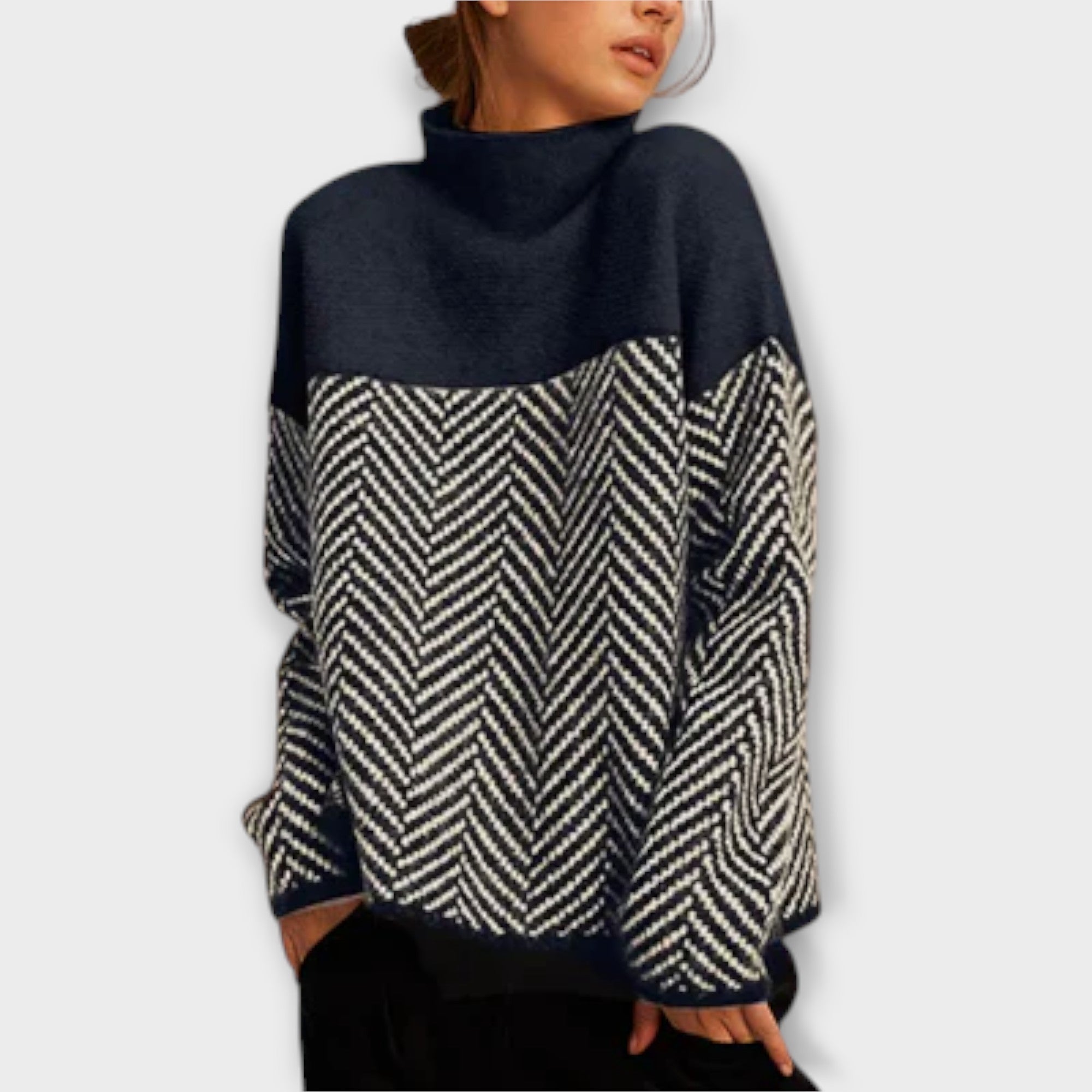 Maeve - Maglione Morbido con Collo Alto