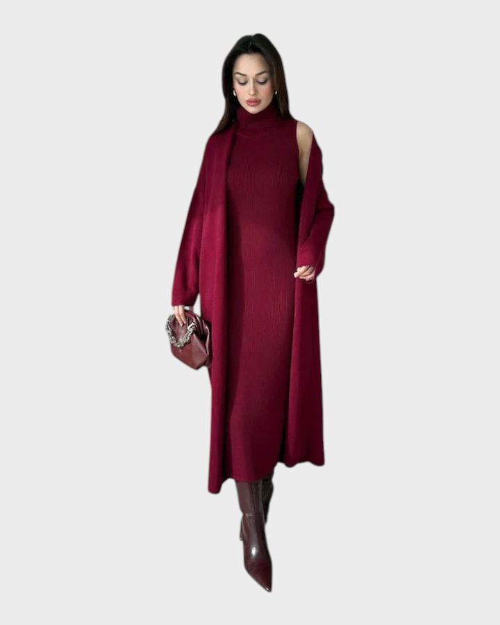 Sabine | Set Invernale Taglio Basso Stile 2 Pezzi