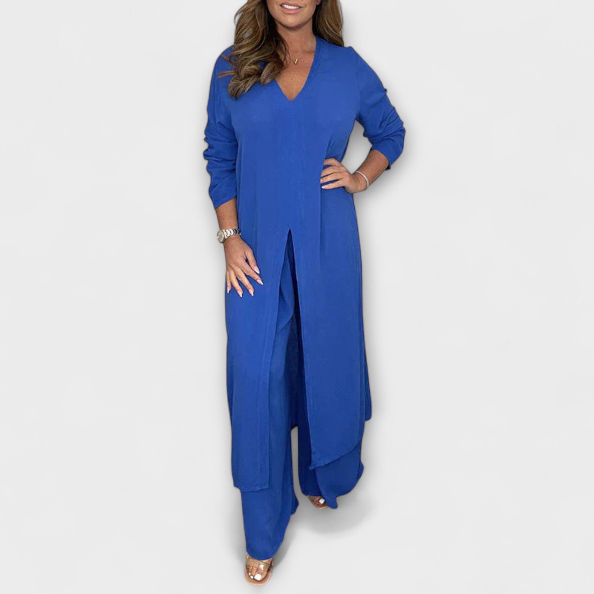 Abbigliamento elegante a tre pezzi per donne