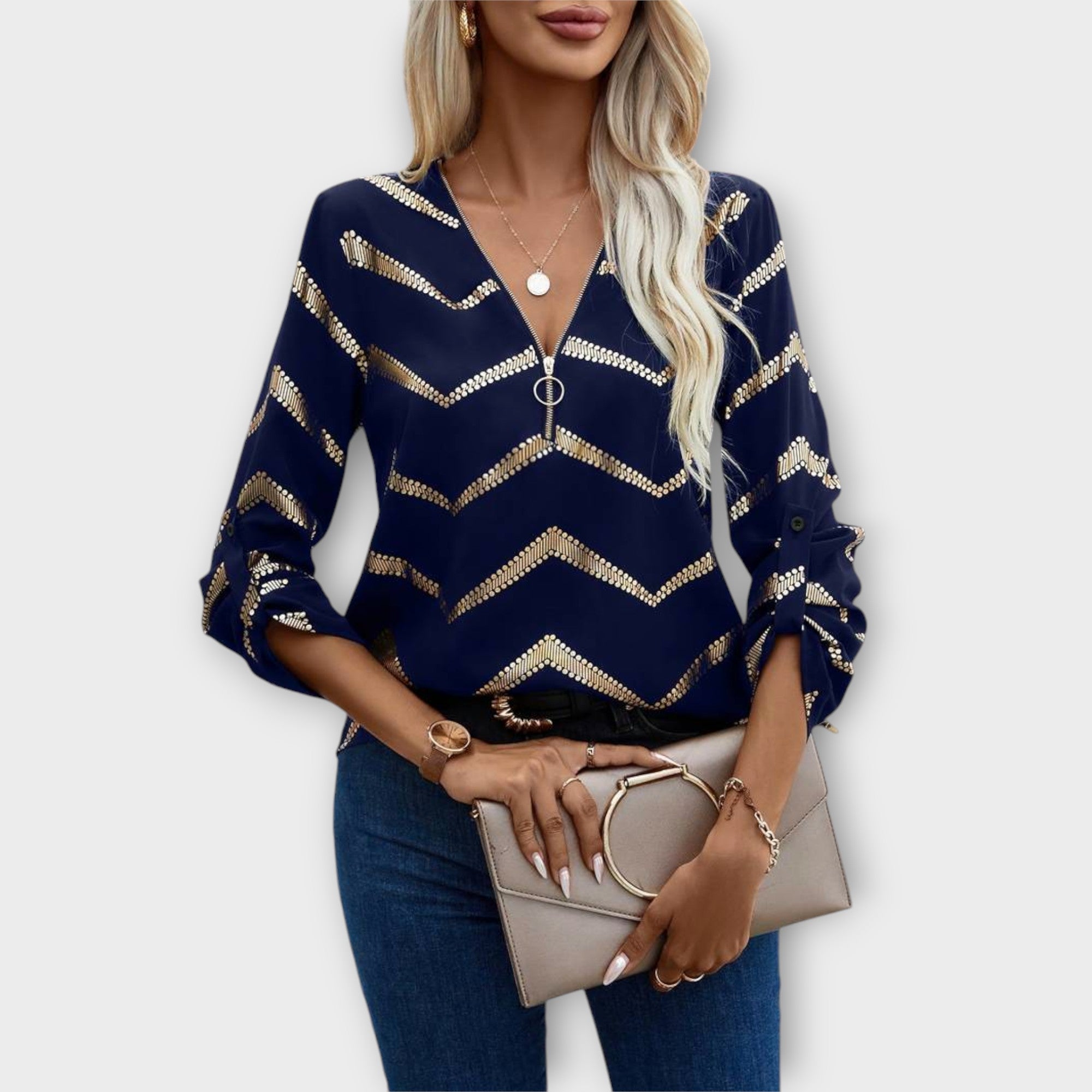 Emma - Blusa classica con design elegante