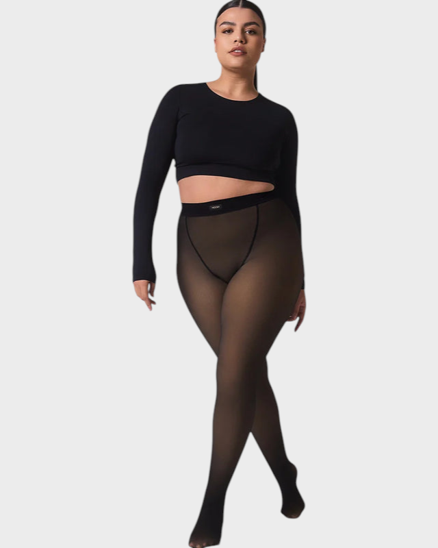 Loulita | TOAST SHEER ILLUSION - Collant con rivestimento in pile