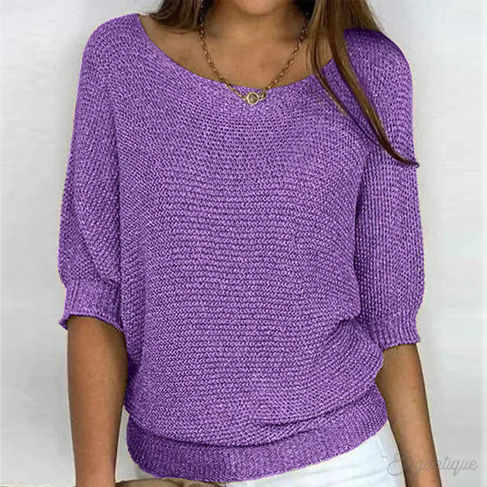 Eunice™ | Maglia Comoda e Tricot
