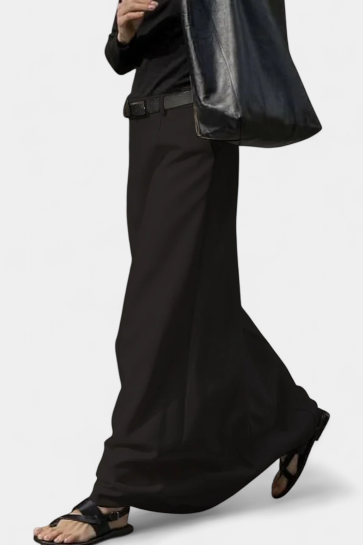 Gonna Ada H-Line Monocromatica con Stile Urbano Moderno