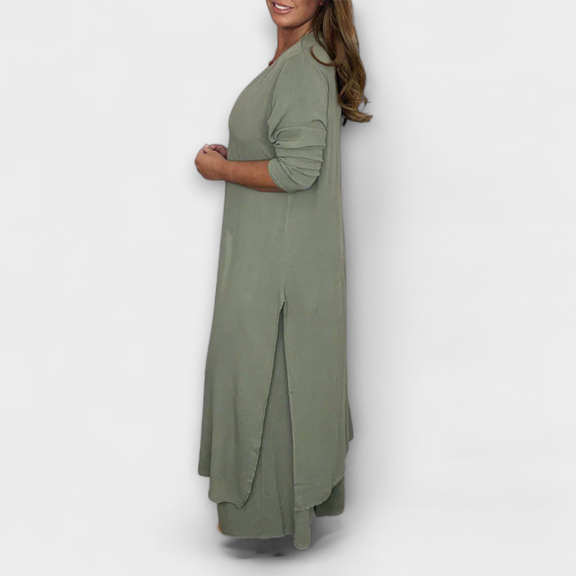 Abbigliamento elegante a tre pezzi per donne