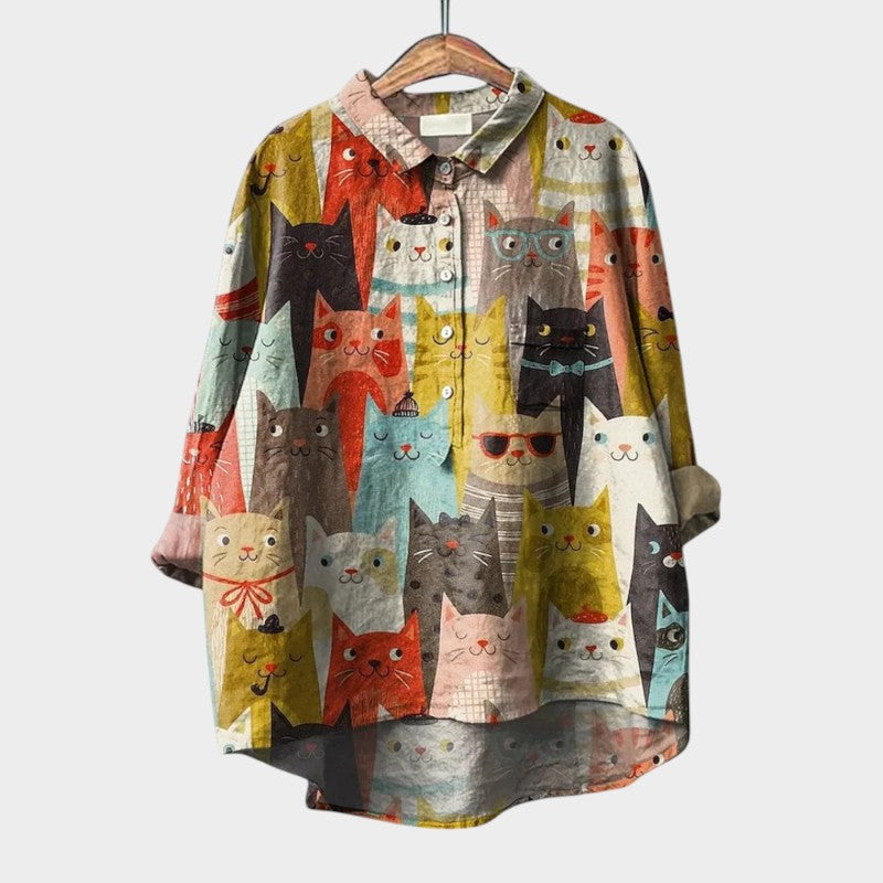 Astrid — Maglietta Premium con Orlo in Pizzo