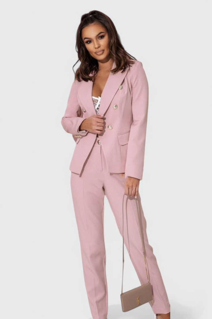 Rosalin Elegante Set con Blazer e Pantaloni