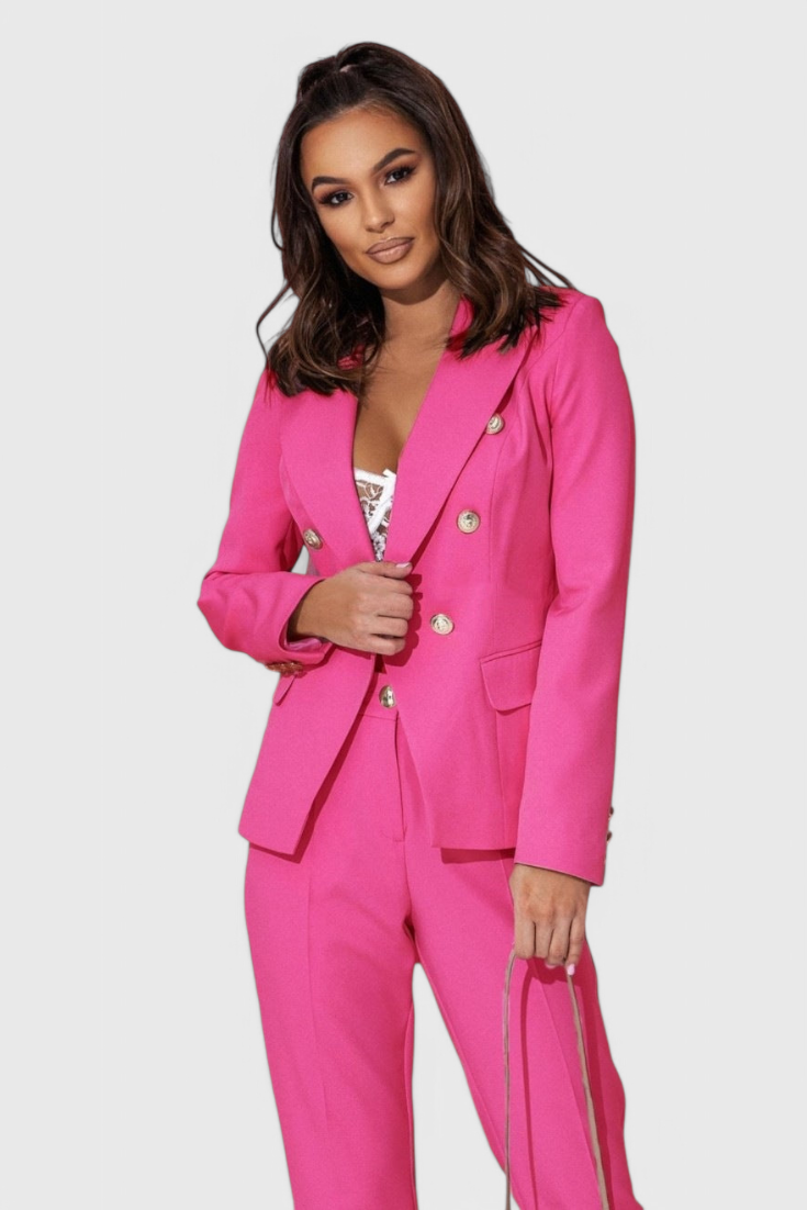 Rosalin Elegante Set con Blazer e Pantaloni