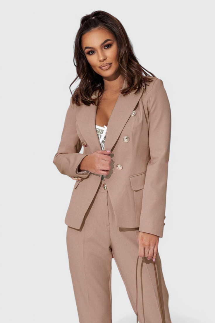 Rosalin Elegante Set con Blazer e Pantaloni