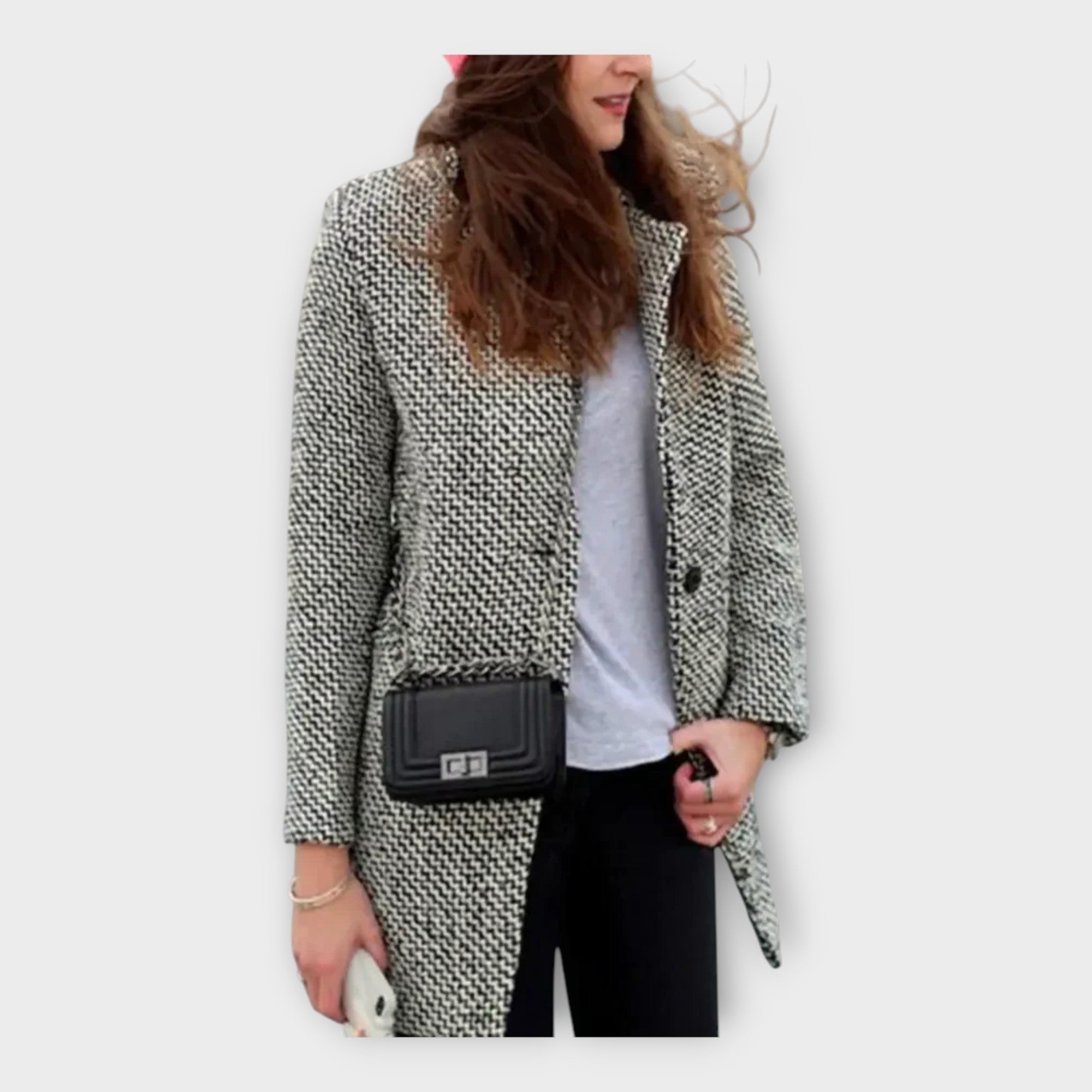Cappotto Elegante in Lana dallo Stile Senza Tempo
