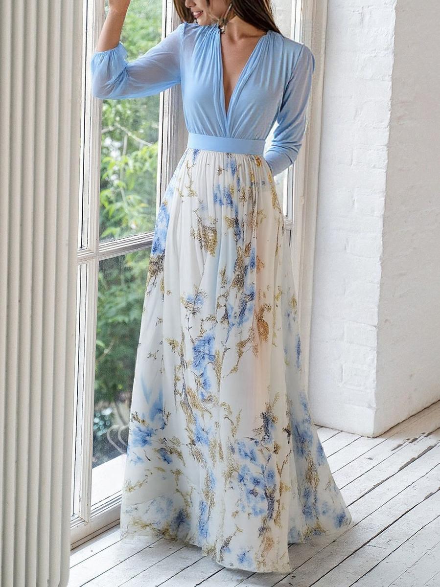 Penelope | Abito Maxi Floreale