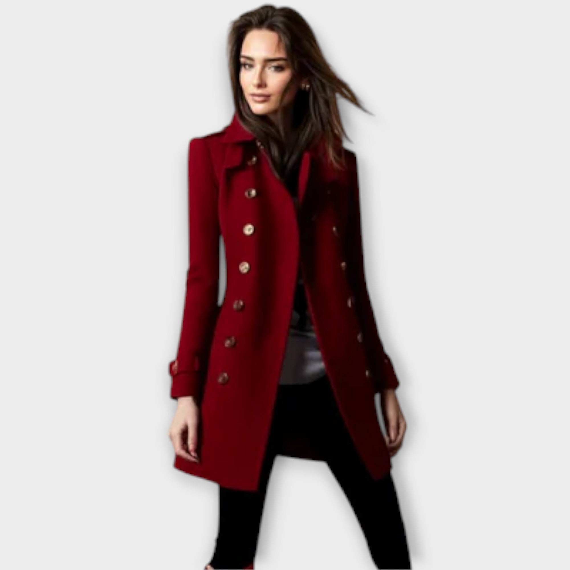Linda - Cappotto Trench Doppiopetto