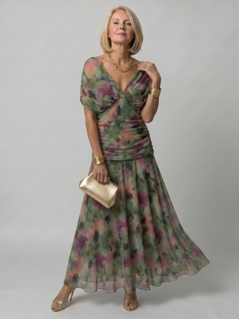 Calen | Vestito Midi Off Shoulder