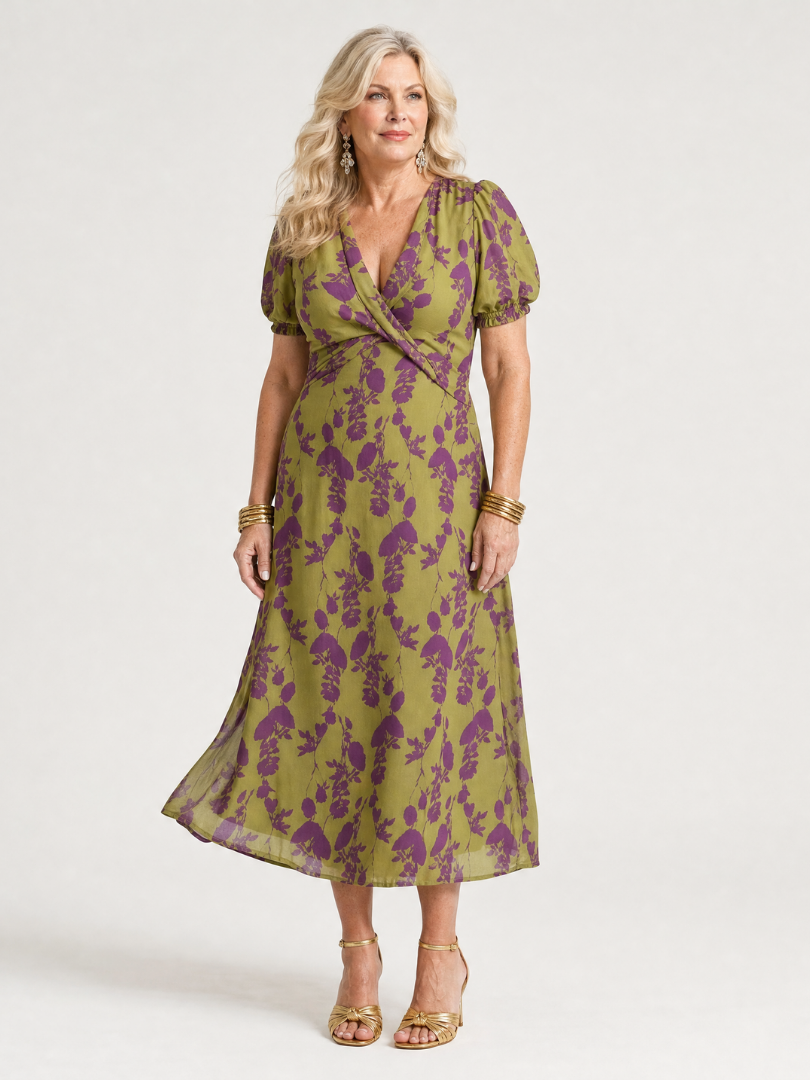 Virel | Vestito Midi Floreale Relaxed