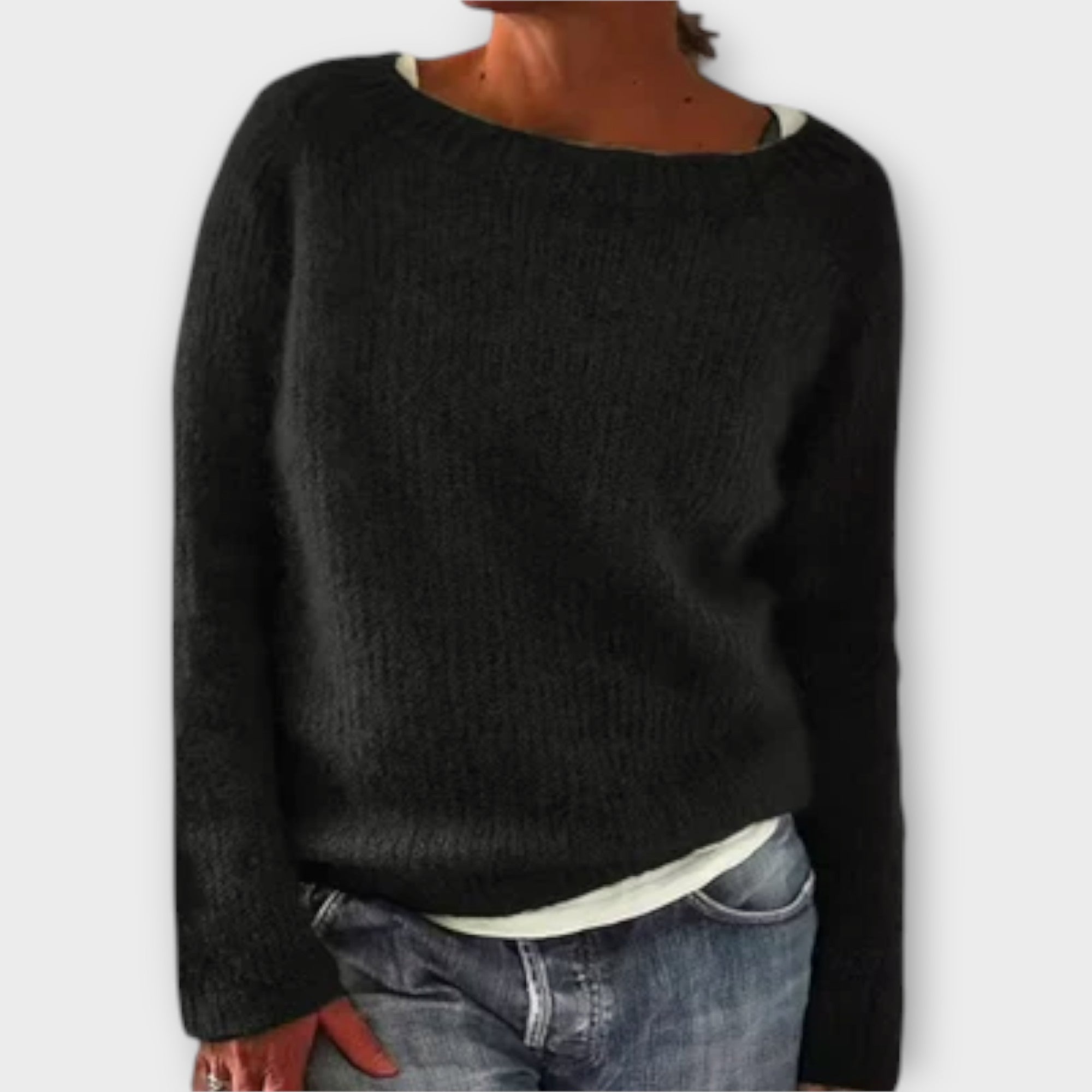 Regine – maglione a tinta unita