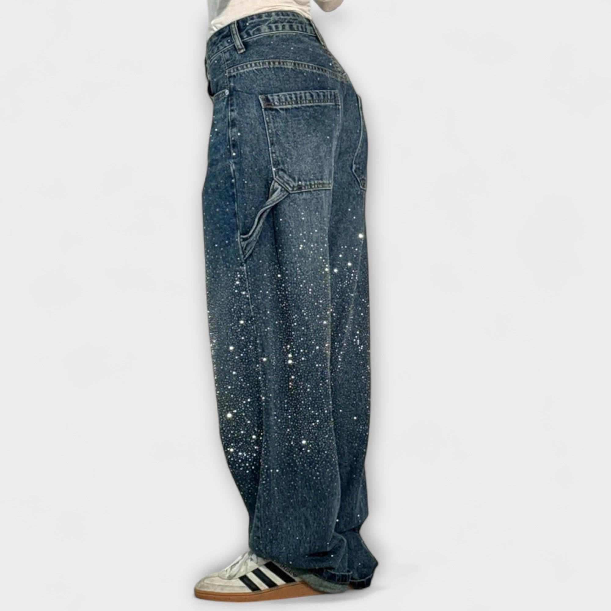 Fable - Jeans Balloon in Sparkling Gin