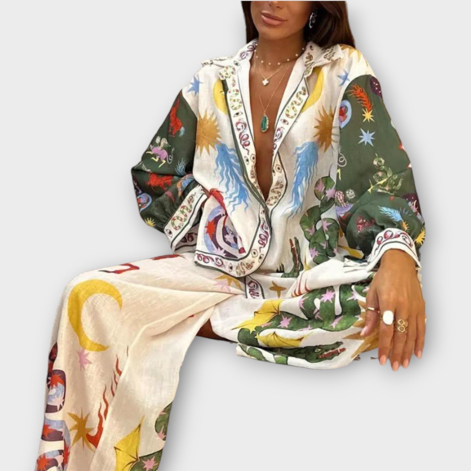Stella - Elegante completo a 2 pezzi per donne